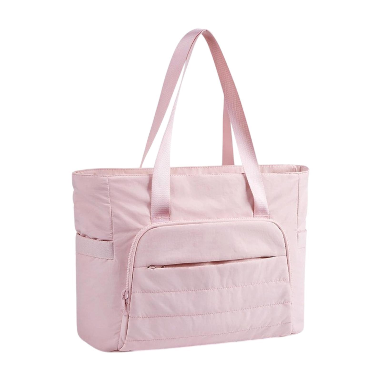 Ioensy - Bolsa De Gimnasio Con Correa Para Esterilla De Yoga, Bolso De Mano Para Mujer, Para Viajes De Negocios, Vacaciones, Color Rosa