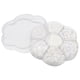 thumbnail image 2 of 2800 Unids/set Media Perla Flatback Beads Satén Brillo Plástico Para Vestido De Novia Blanco, 2 of 5