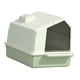thumbnail image 2 of Caja De Arena Para Gatos, Inodoro Cerrado, Antisalpicaduras, Gran Espacio, Baño Con Tapa, Verde, 2 of 5
