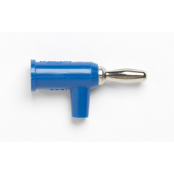 Conector banana Pomona 1825-6 sin soldadura azul, paquete de 10