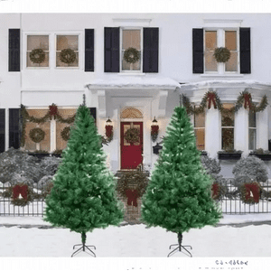 Geneerico - Árbol Pino De Navidad 180 Cm Vara De Estrella Árbol Colores