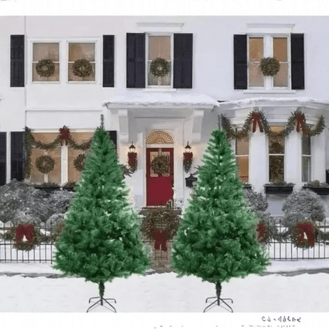 Geneerico - Árbol Pino De Navidad 180 Cm Vara De Estrella Árbol Colores