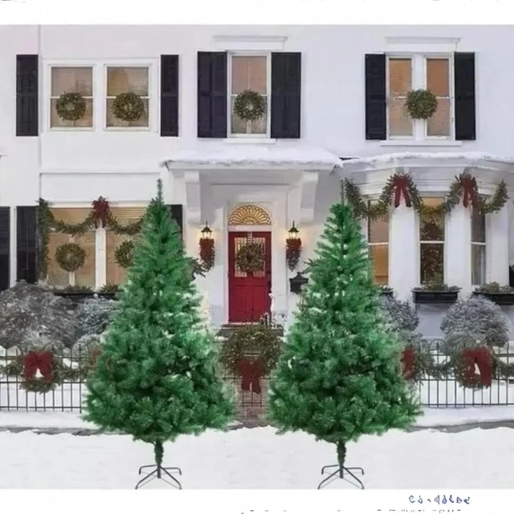 Geneerico - Árbol Pino De Navidad 180 Cm Vara De Estrella Árbol Colores