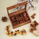 thumbnail image 2 of Set de Caja de Rompecabezas Ajuny con 6 Juegos de Ingenio 3D, 2 of 6