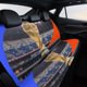thumbnail image 4 of Copa Mundial de la FIFA-theme Car Rear Seat Covers Back Elastic Flexible Car Seat Covers Decorative Fits Most Cars 120x59x76cm, 4 of 6