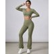 thumbnail image 2 of Set Athleisure Mujer Flare 2 Piezas Calza y Peto Manga Larga - ZL015, 2 of 3