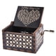 thumbnail image 1 of Funda de madera negra para caja de música Can't Help Falling in Love, 1 of 6