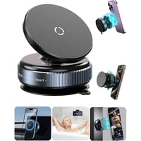Soporte Para Teléfono Con Ventosa Magnética Y Vacío Mejorado Genérico Negro