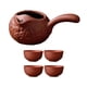 thumbnail image 2 of Tetera Cerámica Juego De Tazas Rojo, 2 of 3