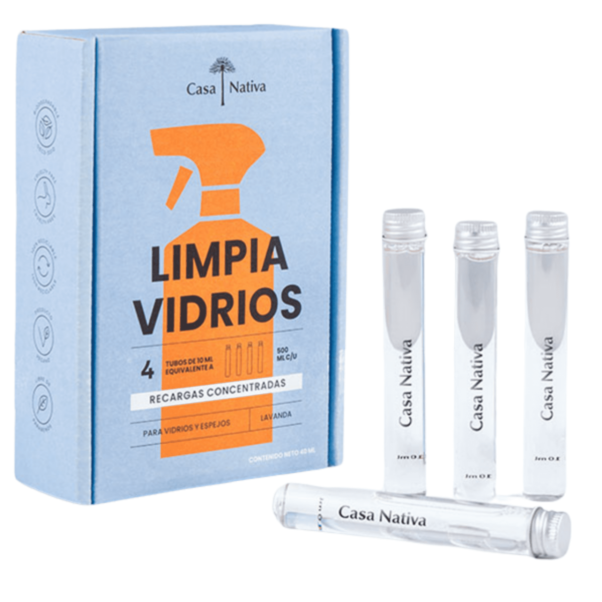Recarga Limpiavidrios Casa Nativa
