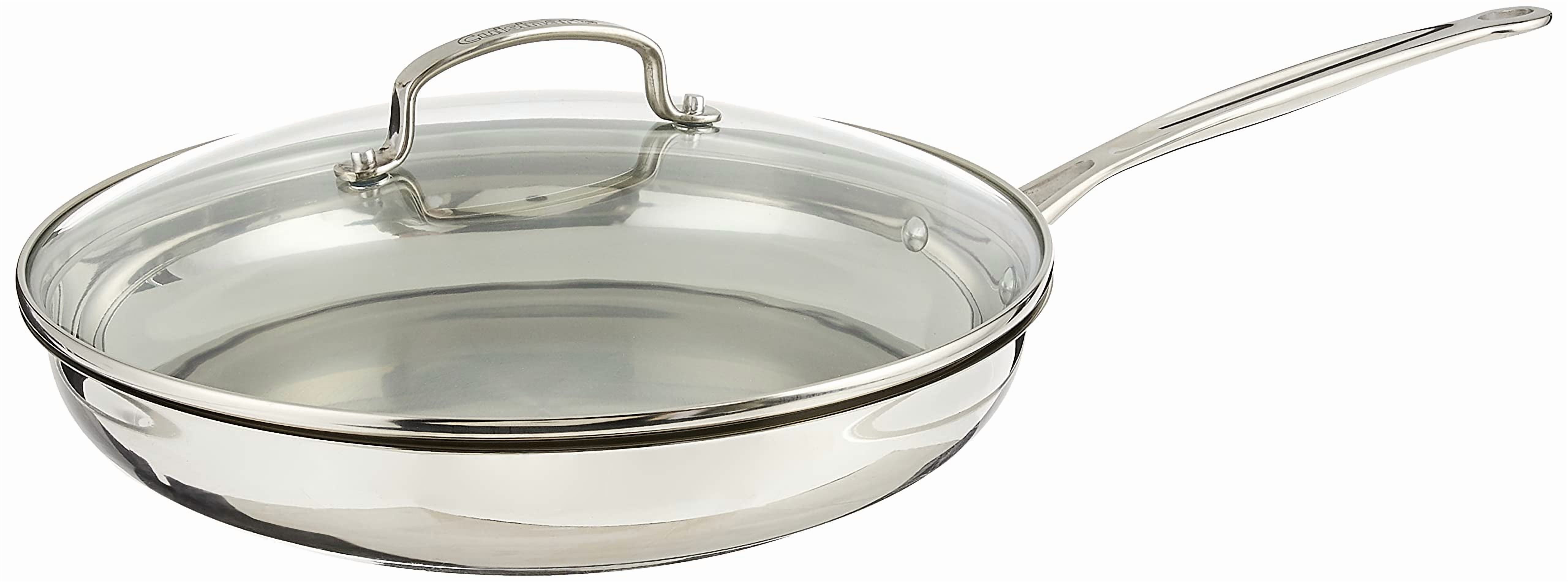 Sartén Cuisinart Chef'S Classic Collection De 30 Cm Con Tapa De Cristal