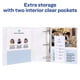 thumbnail image 4 of Binder Avery Economy View, 3 anillos redondos de 1 pulgada, 3 anillos blancos, 4 of 7
