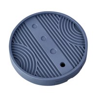 Magideal - Soporte Rodante Para Plantas, Soporte Para Macetas De Interior, Bandeja De Drenaje Con Ruedas Para Jardín, Tienda, Interior, Exterior, Balcón, Hogar Gris