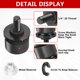 thumbnail image 3 of Kit de Pernos para Asiento BAKAFOH 4 piezas Rosca 1/4-20 Negro, 3 of 6