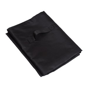 Magideal - Bolsa De La Bolsa De Lavandería Bolsa Con Cordón Y Manijas En La Bolsa De Munición En Movimiento Bolsa De Ropa Sucia De Gran Tamaño Para El Dormitorio Negro