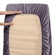 thumbnail image 4 of Juego de sábanas Hearth & Harbor Luxury Soft Cal King, gris y morado, 4 of 8
