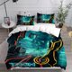 thumbnail image 1 of TRON Legacy Duvet Cover Bedding Set Pillowcase Quilt 3-Piece Bedding Set (1 Duvet Cover + 2 Pillow Shams), 1 of 5