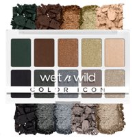 Wet N Wild - Paleta De Sombras De Ojos Con El Icono De Color Azul Apagado