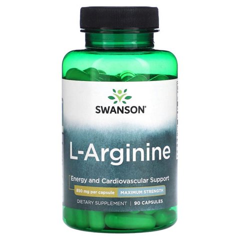 Swanson L-Arginina, 850 Mg 90 Cápsulas