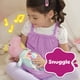 thumbnail image 5 of Peppa Pig Juguetes Oinks + Snuggles Evie Muñeca Bebé Interactiva con Accesorios, Edades 3+, 5 of 9