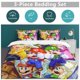 thumbnail image 5 of Super Mario 3-Piece Comforter Set for Bedroom Super Mario Bedding Set for Kids Adults Soft Microfiber Duvet Cover Set with Zipper Closure, 5 of 5