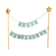 thumbnail image 1 of Deco Torta Fc Banderines Celeste X1 Uni, 1 of 1