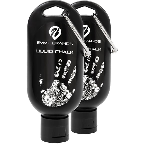 Marcas de Liquid Chalk EVMT para levantamiento de pesas, gimnasia y escalada
