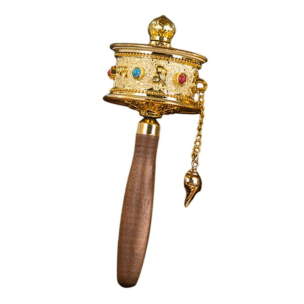 Rueda De Oración De Mano, Decoración Budista Para El Hogar, Adorno Para Sala De Meditación