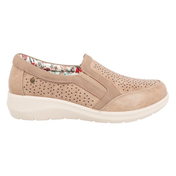 Mocasín Casual Confort con Elástico Nani Tostado Passer