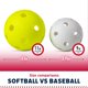 thumbnail image 3 of Pelotas de béisbol de plástico Franklin Sports MLB, 70 mm, tamaño oficial, 3 of 9