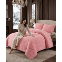 Myl Todo Hogar - Plumón Térmico 2 Plazas Plush Y Chiporro Extra Cálido Invierno