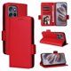 thumbnail image 2 of Funda Cartera para Motorola MOTO S50 5G Tapa Flip con Ranuras y Soporte Rojo, 2 of 5