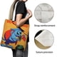thumbnail image 3 of Deputy Dawg Bolso de tela con estampado de lienzo para mujer, bolsa de compras reutilizable y estética, con cremallera interior, regalo para mujer,40*45cm., 3 of 6