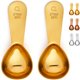 thumbnail image 1 of Cuchara de café Apace Living de acero inoxidable de 30 ml (juego de 2), 1 of 7