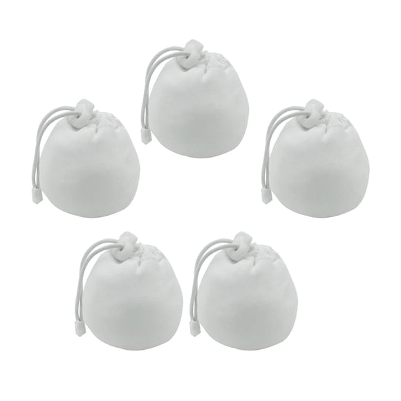 5x Chalk Ball Bag Bolsa Con Cordón Para Fitness Boulder Deadlifting