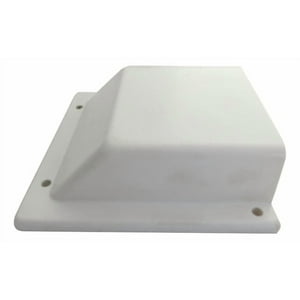 Tapa Celosía Ventilación Chicago 3 Para Lluvia Blanco Dvp