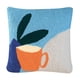 thumbnail image 3 of Kit De Funda De Almohada De Tiro De 16x16 '' Herramienta De Material De Aguja De Perforación Artesanal Taza De Té Azul, 3 of 5