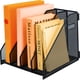 thumbnail image 1 of Organizador de Archivos de Escritorio PLSOPPKG Soporte Metálico para Revistas Negro, 1 of 7