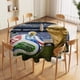 thumbnail image 5 of FIFA Mantel Redondo con Estampado Icónico de Temática, Se Adapta a la Mayoría de Mesas, Fácil de Cuidar, Regalo Perfecto para Aficionados, Amigos y Familia.152cm, 5 of 6