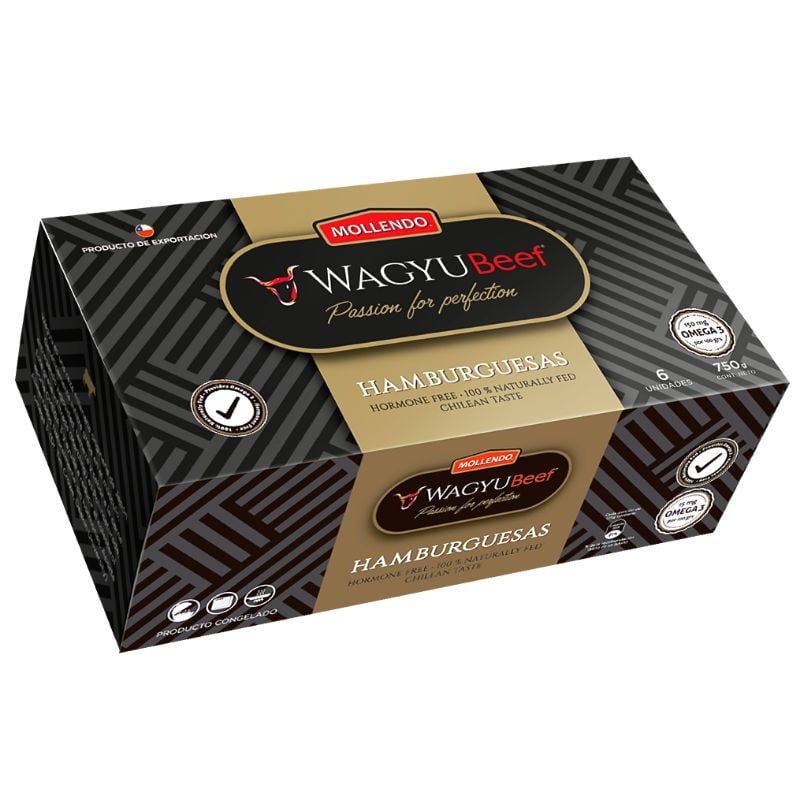 Hamburguesa De Vacuno Wagyu 750 g Mollendo