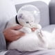 thumbnail image 1 of Mascota Gato Capucha Ajustable, Bozales Antimordida Transpirables para Perros Gatitos Bozal Transparente para Gatos Evita que los Gatos Muerdan y Mastiquen Cubierta Protectora Transpirable para la Cab, 1 of 7