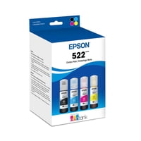 Botella De Tinta Epson 522 Ecotank De Ultra Alta Capacidad En Negro Y Color