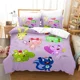 thumbnail image 1 of v2929 Bed Sheets Happy Tree Friends Anime Duvet Cover Set for Boys Bedroom Single Twin Full Queen King Size Quilt Cover Pillowcase 3-Piece Bedding Set (1 Duvet Cover + 2 Pillow Shams) Bed Sheets ju29, 1 of 5