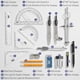 thumbnail image 2 of Set de Geometría Mr. Pen 15 Piezas con Transportador Brazo Giratorio 6 Pulgadas, 2 of 3