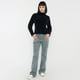 thumbnail image 4 of Sweater Mujer Chenille Rib Negro Corona, 4 of 5