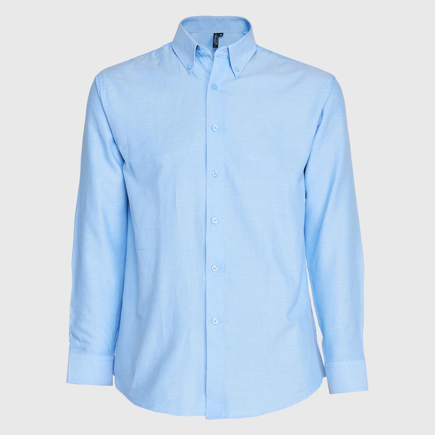 Jayson - Camisa Oxford B/Suelto M/L Celeste S