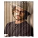 thumbnail image 1 of Cortina de ducha de Johnny Depp, juego de cortinas de baño con ganchos, tamaño 60 x 72 pulgadas, 1 of 3