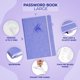 thumbnail image 2 of Libro de Contraseñas Clever Fox 18 cm con Solapas Lavanda, 2 of 6