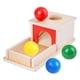 thumbnail image 3 of Caja De Monedas Para Bebés Montessori Material De Aprendizaje Preescolar Juguetes Regalos 4 Bolas, 3 of 5