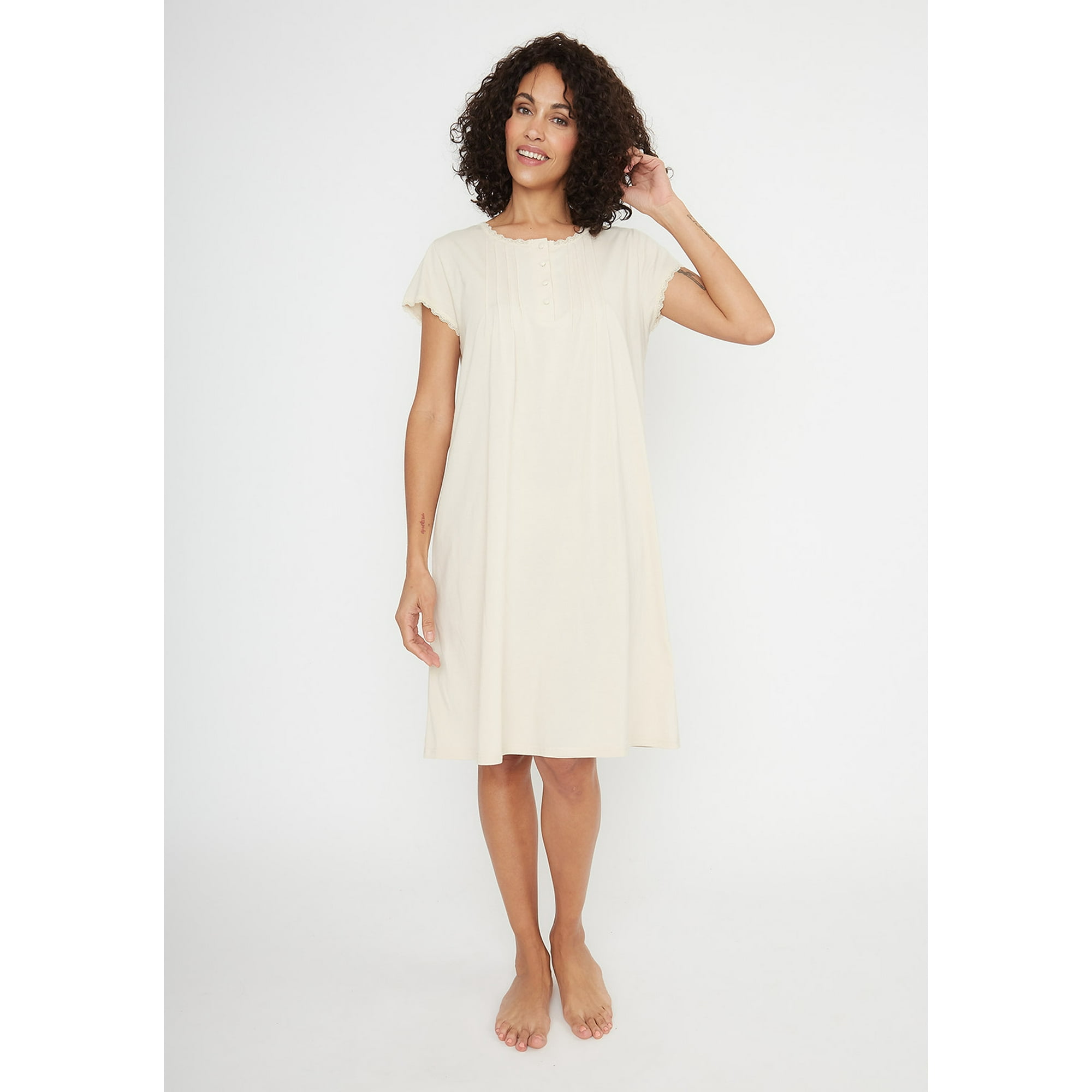 Camisón Manga Corta Algodón Kayser 71.1071-mar